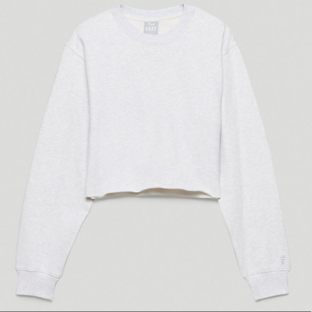 ARITZIA | TNA Cozy Fleece Cropped Sweatshirt